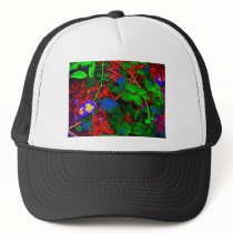 ABSTRACTS FLORALS WINE BOTTLES TRUCKER HATS