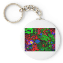 ABSTRACTS FLORALS WINE BOTTLES KEY CHAINS