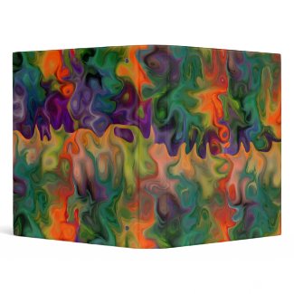 Abstracts For Visionaries Vinyl Binder