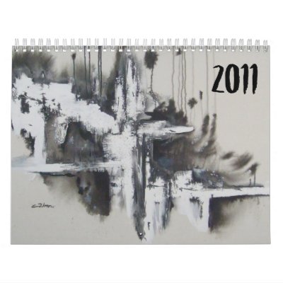 Abstracts in Black & White - 2011 Calendars by GeneFoltuz