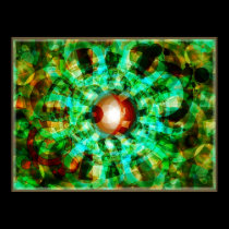 Abstrax'delic Poster posters by webgrrl Abstrax'delic Poster posters