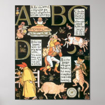 Absurd  ABCD Print