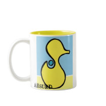 Absurd, JAGiii.com two-toned mug