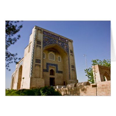 Abu Bakr Kaffal Shashi Mausoleum Greeting Cards by SabineSt