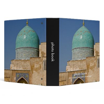 Abu Bakr Kaffal Shashi Mausoleum Photo Book Binder by SabineSt