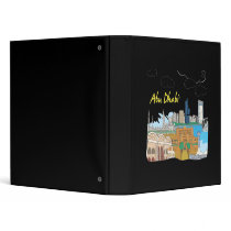 Abu Dhabi 3 Ring Binders