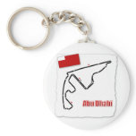 Abu Dhabi GP Circuit Key Chain
