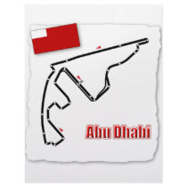 Abu Dhabi GP Circuit Custom Letterhead