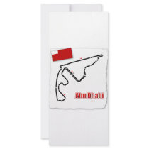 Abu Dhabi GP Circuit rack cards
