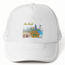 Abu Dhabi Trucker Hat