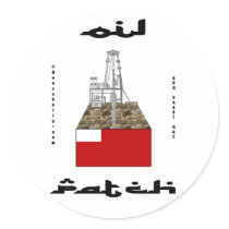Abu Dhabi Oil Patch Sticker,UAE,Oil,Gas,Oil Rigs