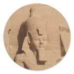 abu simbel pharoah sticker