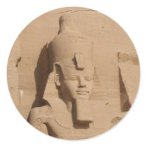 abu simbel pharoah sticker