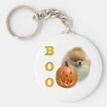 Abucheo de Pomeranian Llaveros