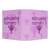 Abuela Número 1 Vinyl Binder