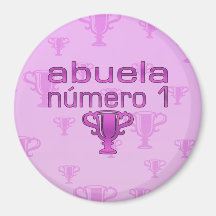 Abuela Número 1 Magnets