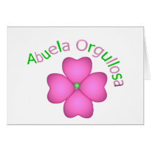 Abuela Orgullosa Greeting Cards