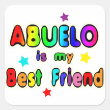 Abuelo Best Friend Stickers