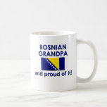 Abuelo bosnio orgulloso tazas
