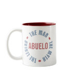 Abuelo Man Myth Legend Customizable Mug