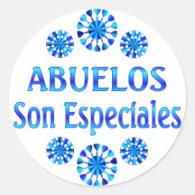 Abuelos son Especiales Stickers