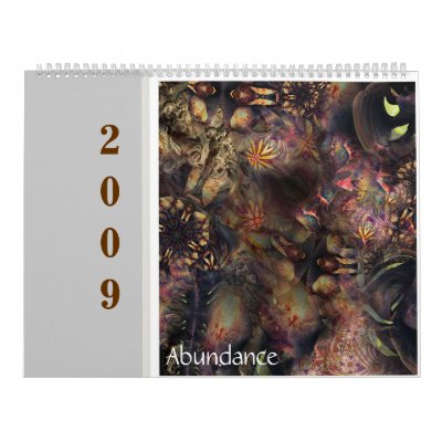 Abundance 2009 flora calendar by talisbird