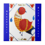 Abundance & Good Fortune Pennsylvania Dutch Hex Ti Ceramic Tile