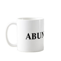 ABUNDANCE mugs