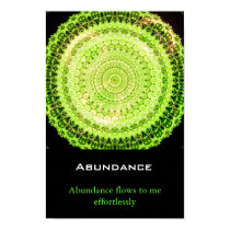 Abundance posters