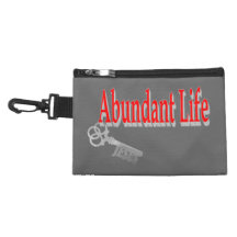 Abundant Life: The Key - v1 (John 10:10) Accessory Bag