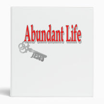 Abundant Life: The Key - v1 (John 10:10) Binder