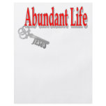 Abundant Life: The Key - v1 (John 10:10) Flyer