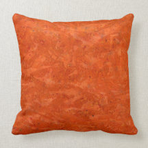 Abundant Orange Throw Pillows