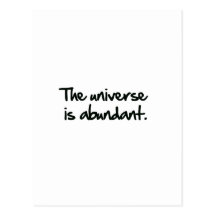 Abundant Post Card
