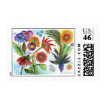 Abundant Zinnias stamps