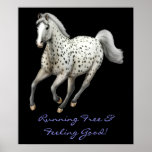 Abuse Survivor Running Free Horse Print