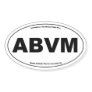 ABVM Oval Sticker (Assumption of the Blessed Virgi