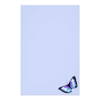 Butterfly writing paper