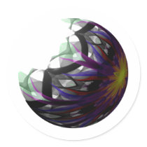 Abyss Round Sticker