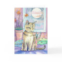 Abyssinian and Fairy Greeting Card