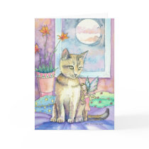 Abyssinian and Fairy Greeting Card