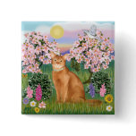 Abyssinian (red 18) - Blossoms Buttons