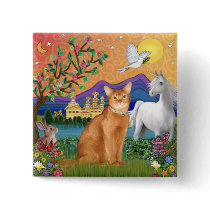 Abyssinian (red 18) - Fantasy Land Pins