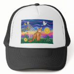 Abyssinian (red 18) - Twilight (horiz) Hat
