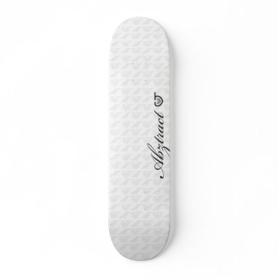 Abztract Print Skateboard Deck by ABZTRACT