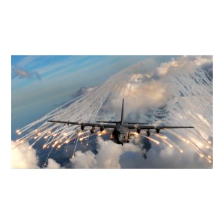 AC-130U Gunship print