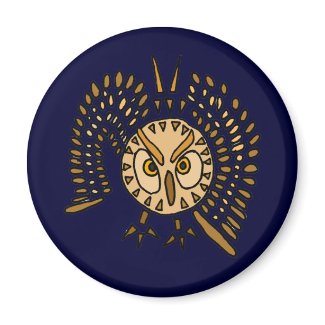 AC- Abstract Art Owl