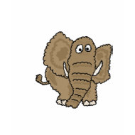 AC- Cartoon Elephant Squiggle Shirt shirt