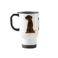 AC- Chocolate Lab Travel Mug mug