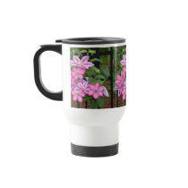 AC- Clematis Floral Travel Mug